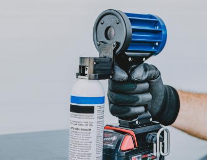 REL Engineered Solutions LED Lighting UV-A C4 Nomad Spray Can Fixture