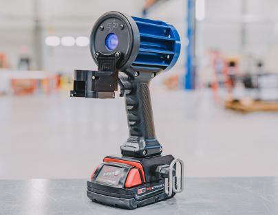 REL Engineered Solutions LED Lighting UV-A C4 Nomad Spray Can Fixture