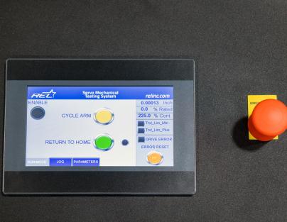 REL Engineered Solutions High Strain Rate Testing Servo Mechanical Controller