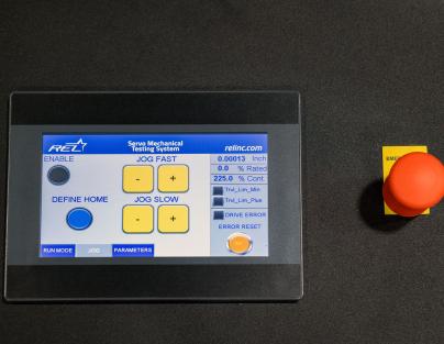 REL Engineered Solutions High Strain Rate Testing Servo Mechanical Controller