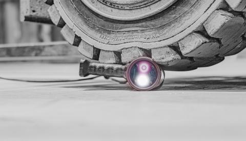REL Engineered Solutions LED Lighting UV-A C4 Magnum-GO Tire Test