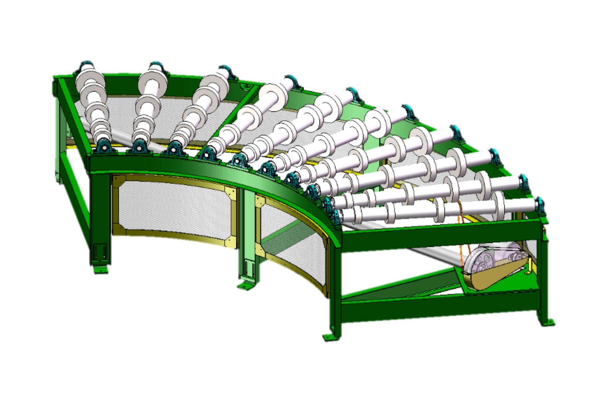 REL Engineered Solutions Advanced Material Handling Power Curve Render