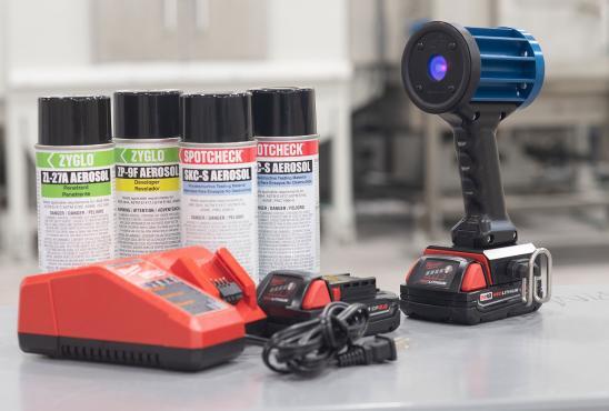 REL Engineered Solutions LED Lighting UV-A FPI Mobile Nomad Test Kit
